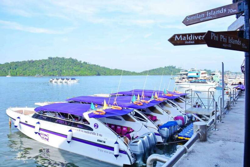 Phuket/Khao Lak: Speedboat Snorkel Tour to Similan Islands - Key Points