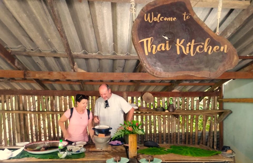 Phuket: Khao Sok Private Elephant Day Care and Bamboo Raft - Thai Set Lunch