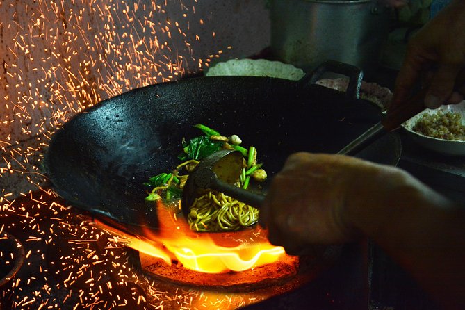 Phuket Night Food Tour & Old Towns Magical Lights - Notable Food Stops