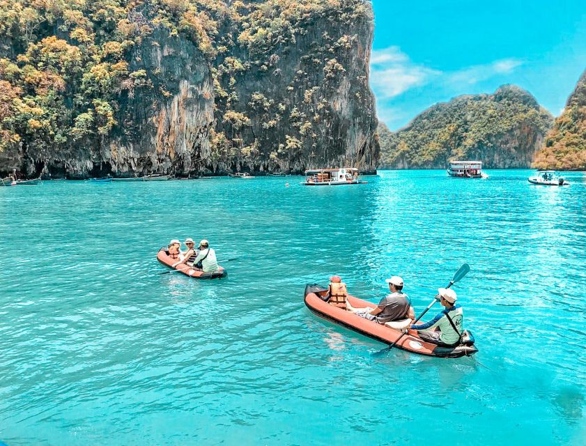 Phuket: Phang Nga and James Bond Canoeing Tour by Speedboat - Kayaking in Hong Island