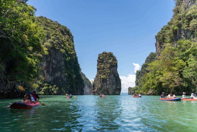 Phuket: Phang Nga Bay Lunch and Dinner Sunset Party Cruise - Frequently Asked Questions