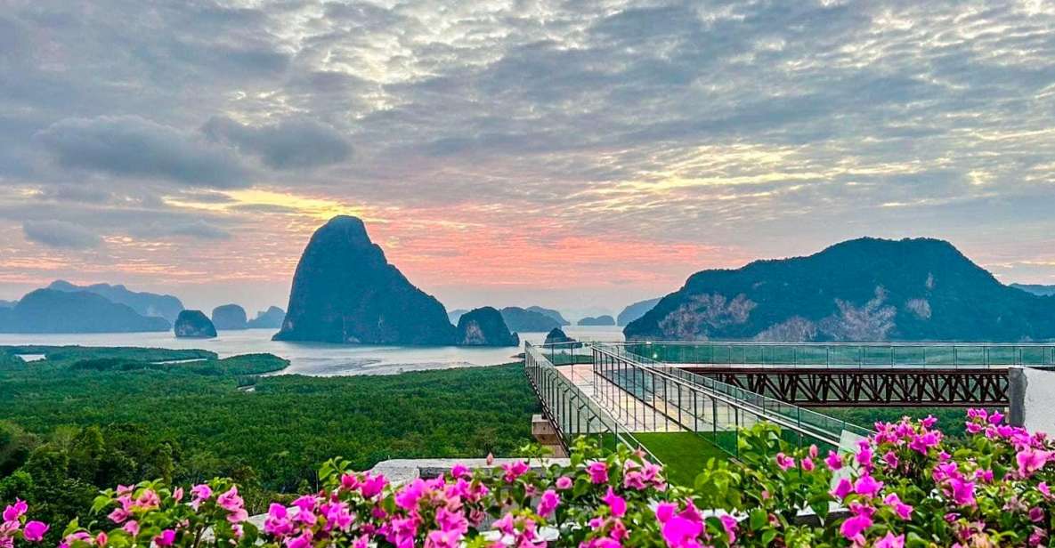 Phuket: Phang Nga Bay Sunset, Skywalk, and Elephant Trip - Key Points
