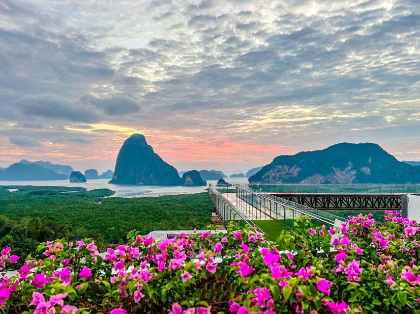 Phuket: Phang Nga Bay Sunset, Skywalk, and Elephant Trip - Samet Nangshe Skywalk Experience