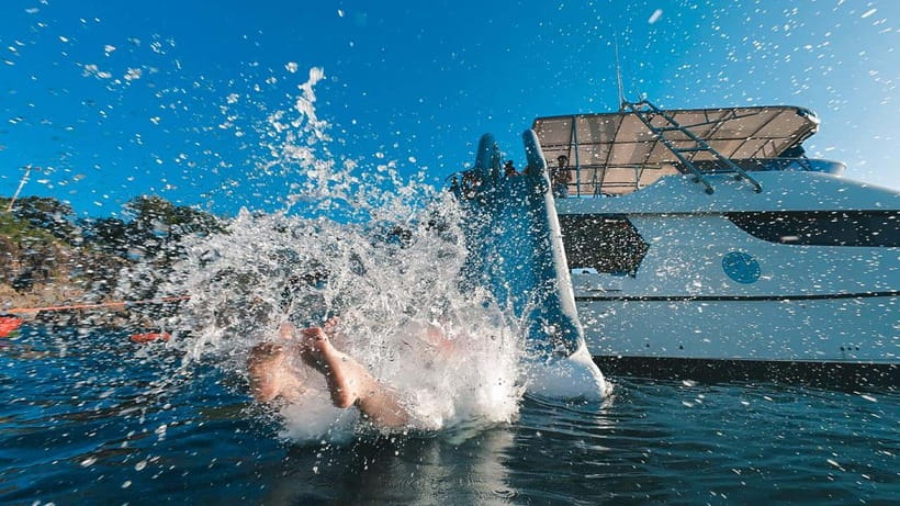 Phuket: Phi Phi. Maya & Maithon Luxury Catamaran Tour - National Park Fees and Longboat Access