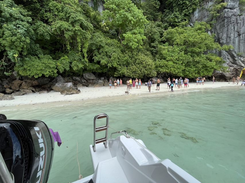 Phuket: Private Luxury Speed Boat to James Bond Island - Enjoying a Swim at Naka Island