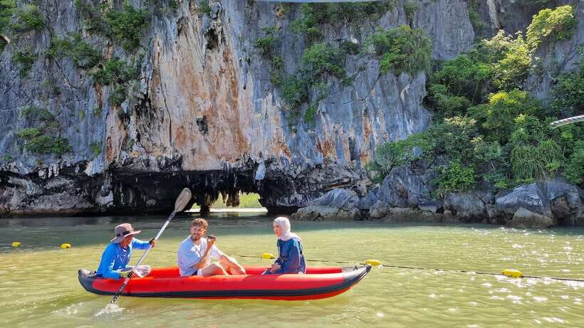 Phuket: Private Tour to James Bond, Ko Panyi & Samet Nangshe - Wat Suwan Khuha Temple: Wildlife Viewing