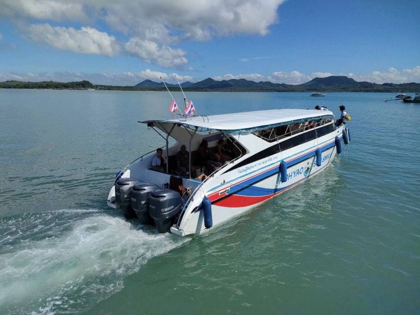 Phuket: Speedboat Transfer to Ao Nang or Railay via Ko Yao - Pickup and Drop-off Details