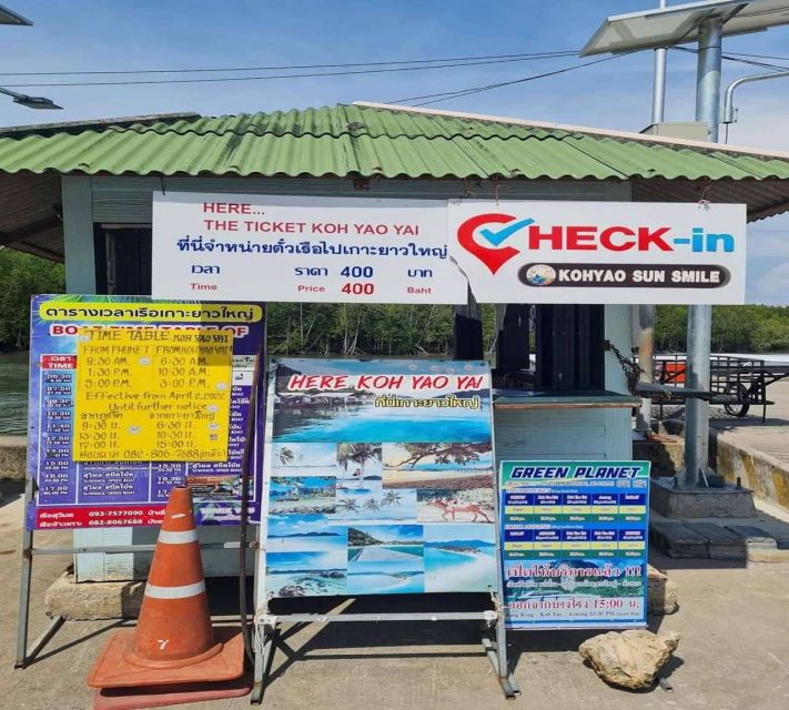 Phuket: Speedboat Transfer to Ao Nang or Railay via Ko Yao - Private Transfer to Railay
