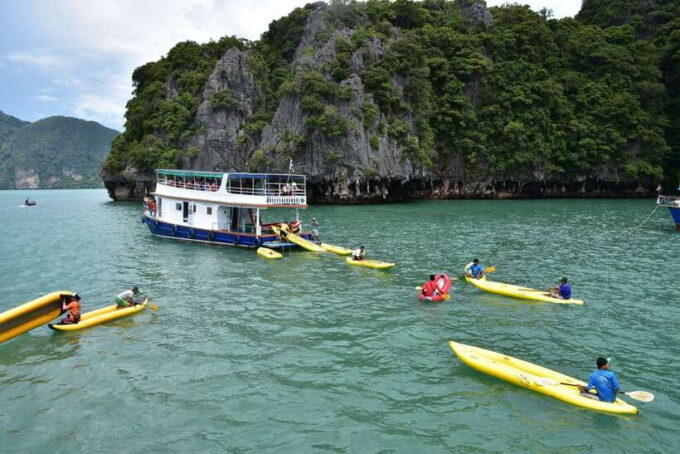 Phuket: Starlight Hong Sea Cave & Glowing Plankton by Kayak - Sunset Viewing and Night Kayaking