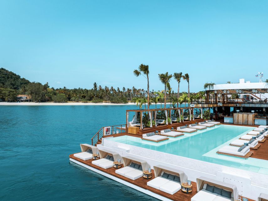 Phuket: YONA Floating Beach Club Day Experience - Panoramic Views From Terrace and Lounge