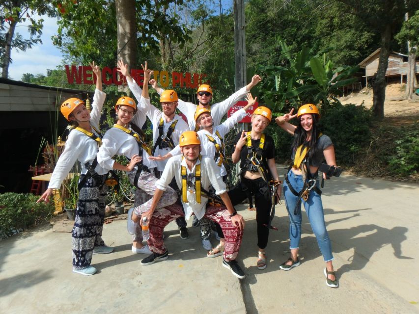 Phuket Zipline Adventure Tour - Included in the Tour