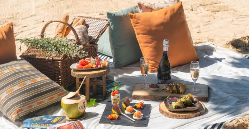 Picnic Set at My Beach Resort - Culinary Offerings at the Picnic