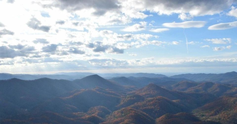 Pigeon Forge: Ridge Runner Helicopter Tour - Misty, Foggy Canopy