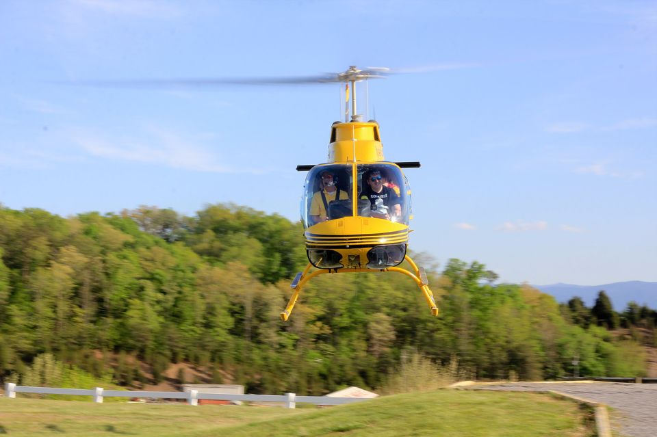 Pigeon Forge: Ridge Runner Helicopter Tour - Included Amenities