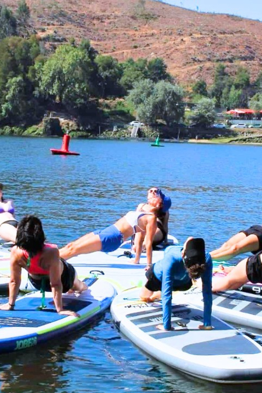 Pilates on stand up paddle and tour with pick up point - The Value of the Tour