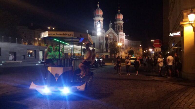 Pilsen: 1.5-Hour Beer Bike With Unlimited Beer - Cycling and Beer Drinking
