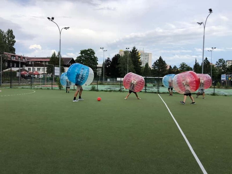 Pilsen: Bubble Soccer - Practical Tips for Participants