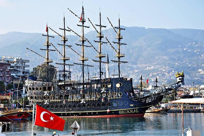 Pirate Ship With Alanya City Visit With Lunch and Drinks - Alanya City Highlights
