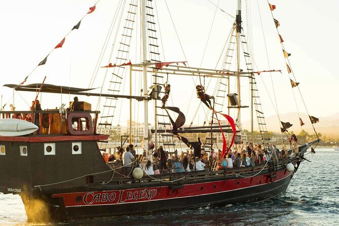 Pirate Ship Yo Ho! Sunset Show and BBQ Dinner in Cabo San Lucas - FAQs
