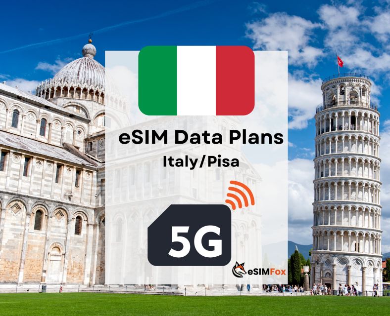 Pisa: Esim Internet Data Plan for Italy High-Speed 4g/5g - Activation Steps