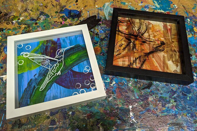 Play with Paint Wildlife Shadow Box Art Class in Estes Park - FAQs
