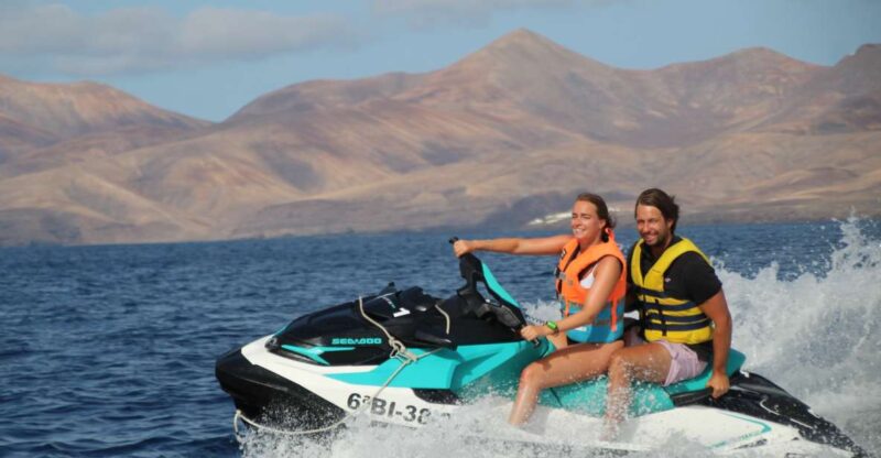 Playa Blanca: 40-Minute Jet Ski Excursion in Marina Rubicón - Explore the Ocean