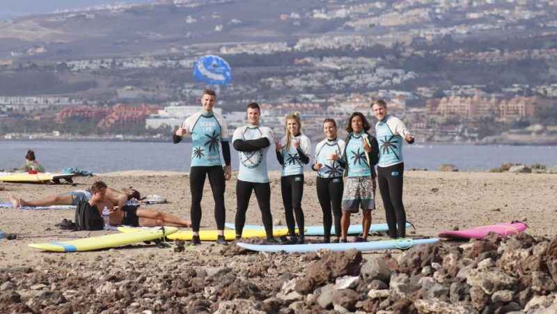 Playa De Las Americas: Surfing Group Lesson With Equipment - Lesson Structure