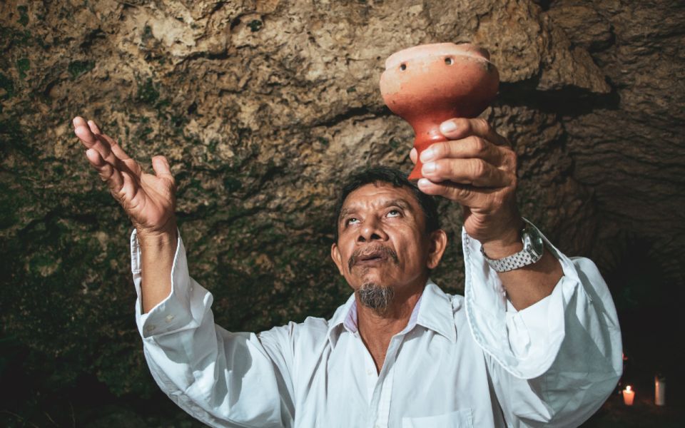 Playa Del Carmen: 3 Cenotes Guided Tour and Mayan Ceremony - Mayan Cultural Experience
