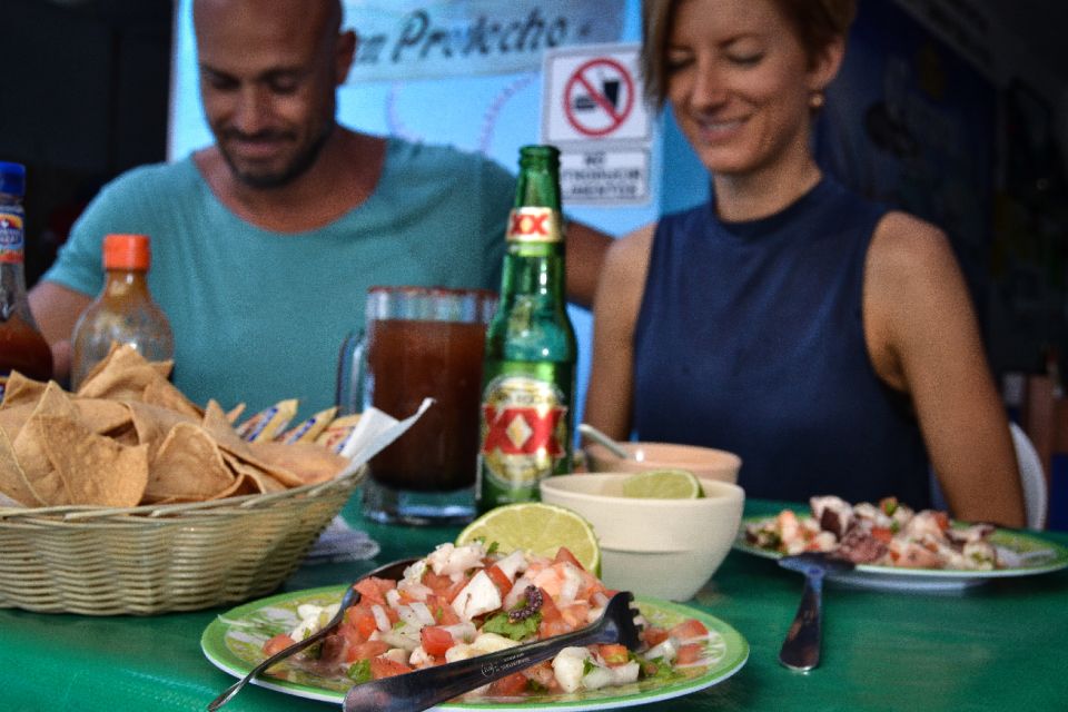 Playa Del Carmen: 3-Hour Mexican Seafood Tasting Tour - Meeting Point and Arrival