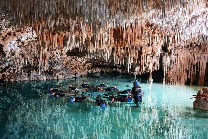 Playa del Carmen Amazing Secret River with Buffet and Drinks - Swimming and Snorkeling in the Underworld