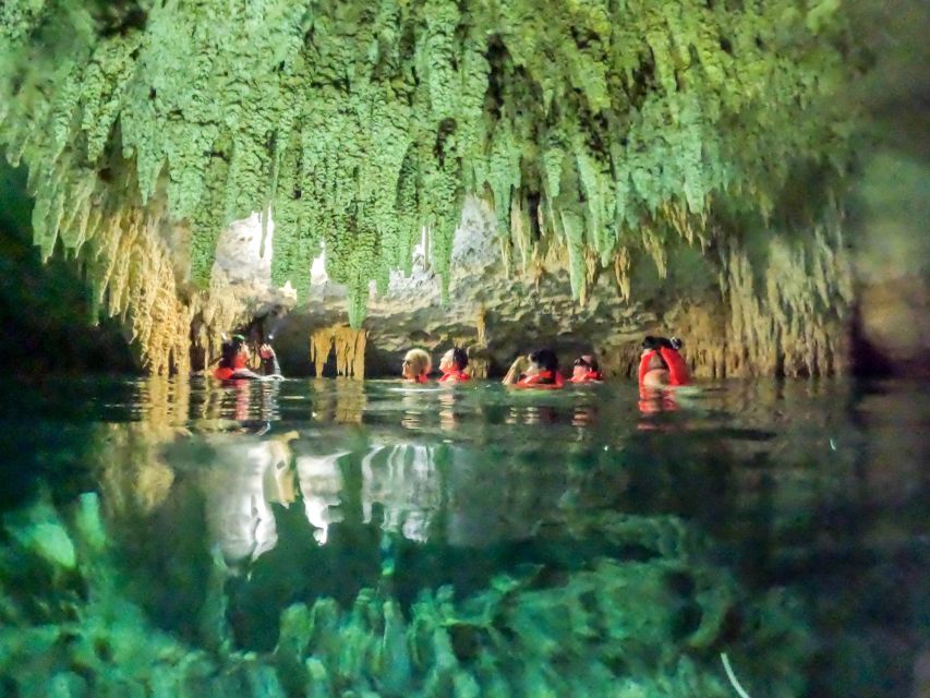 Playa Del Carmen: Cenote and Swim With Turtles Half Day Tour - Snorkeling at Akumal Beach