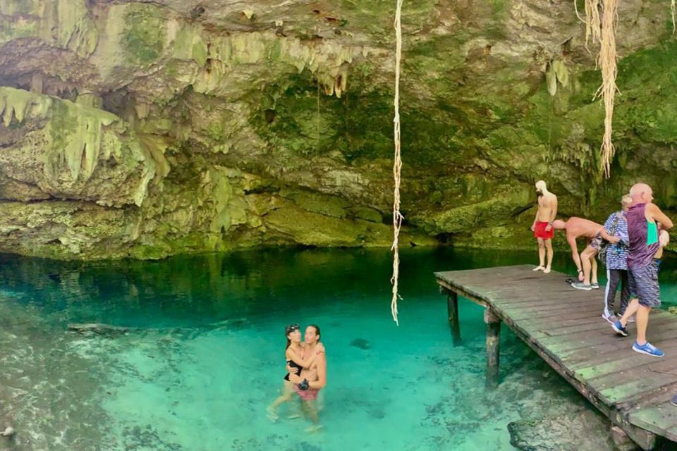 Playa Del Carmen: Cenote & Mayan Village Tour by Buggy - Cenote Exploration