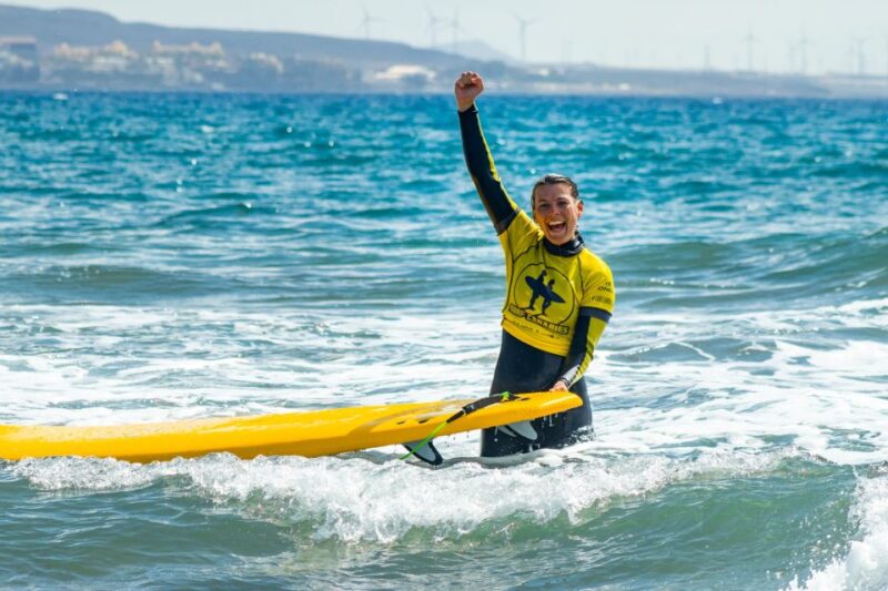 Playa Del Inglés: Surfing Class for Beginners - Learning Experience