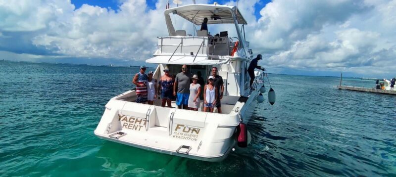 Playa Mujeres: Private Yacht Rental - 4hr SR55H4 #GMBSR55FUN - A Closer Look at the Experience