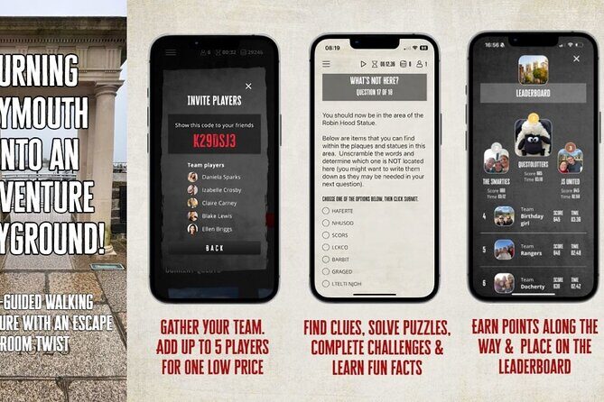 Plymouth: Self Guided City Walk and Interactive Treasure Hunt - Introduction