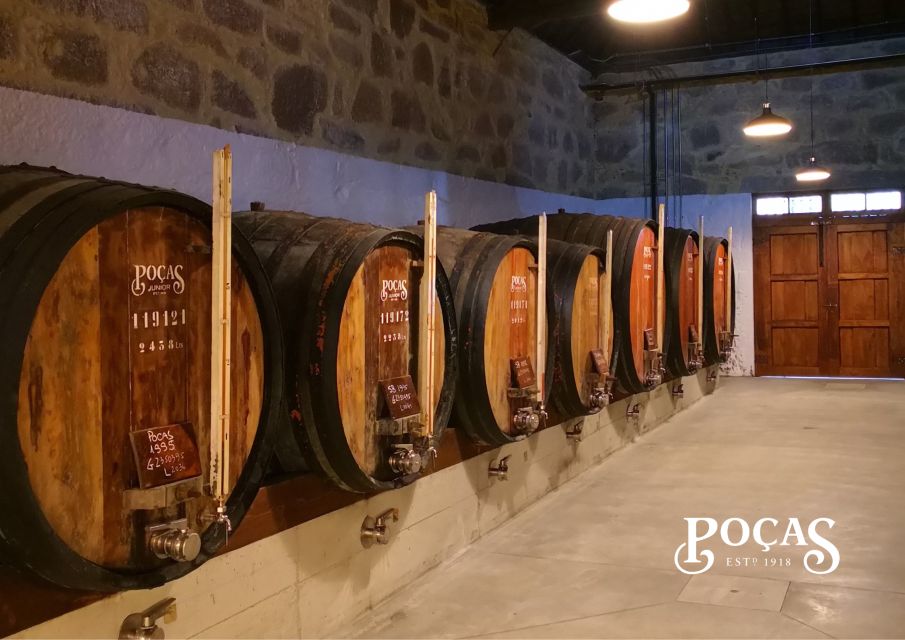 Poças: Guided Tour & Port Wine Tasting With Pastel De Nata - Pricing and Duration