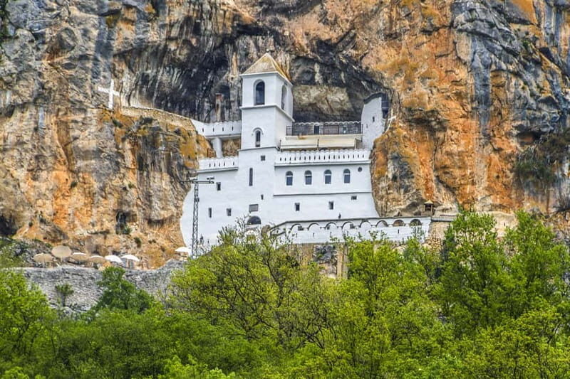 Podgorica: Ostrog, Niagara, and Skadar Lake Private Tour - Key Points