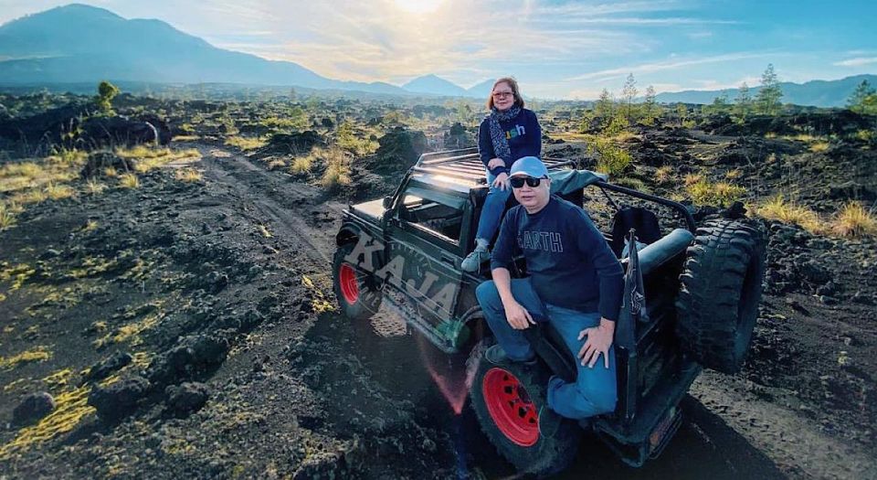Pole View Point And Explore The Volcanic By 4WD Jeep Tour - Exploring Black Lava Area
