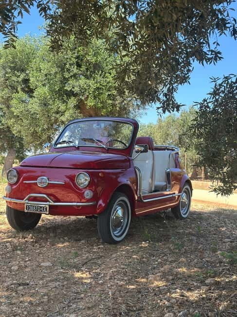 Polignano a Mare: coast & countryside Vintage tour by Fiat 500 SPIAGGINA - FAQ  