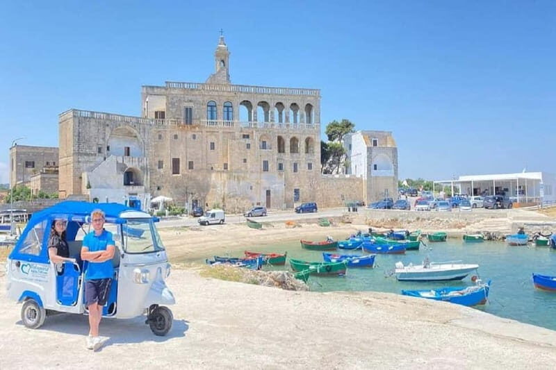 Polignano a Mare half day: boat, tuktuk, street food tour - FAQ