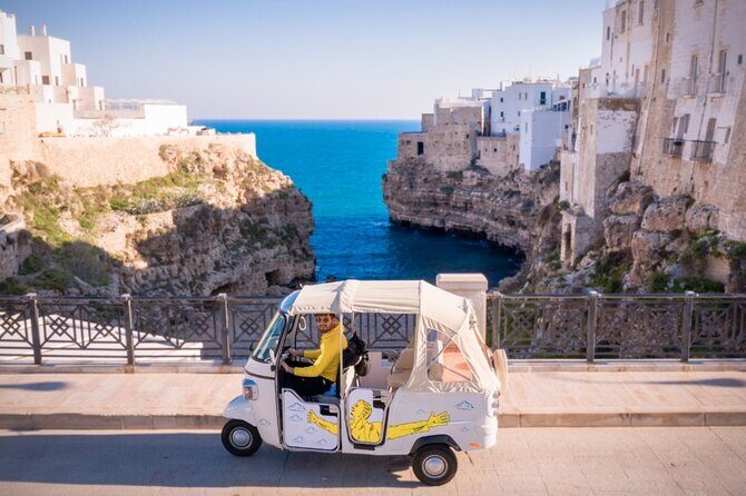 Polignano Coast with Private Tuk Tuk Tour and View of the Caves - What to Expect During the Tour
