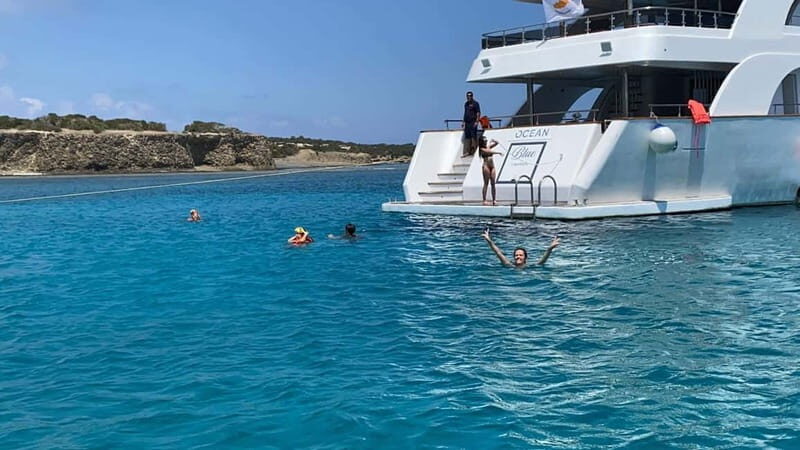 Polis: Blue Lagoon Boat Tour with bus from Paphos - FAQ