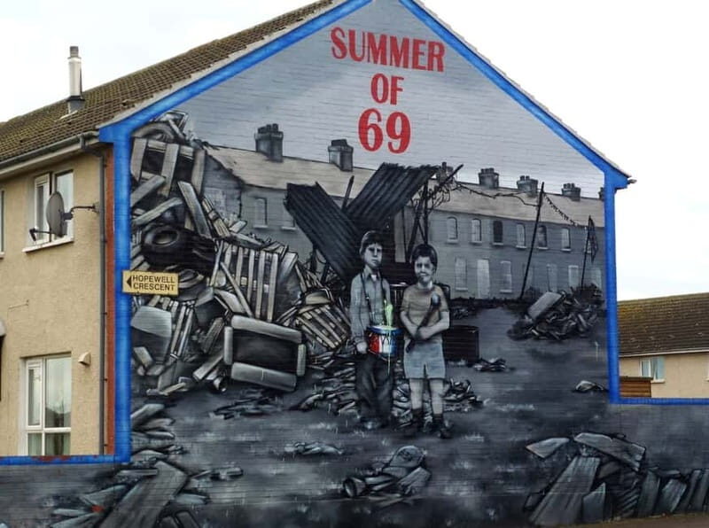 Political Wall Murals and Peacewall - Key Points