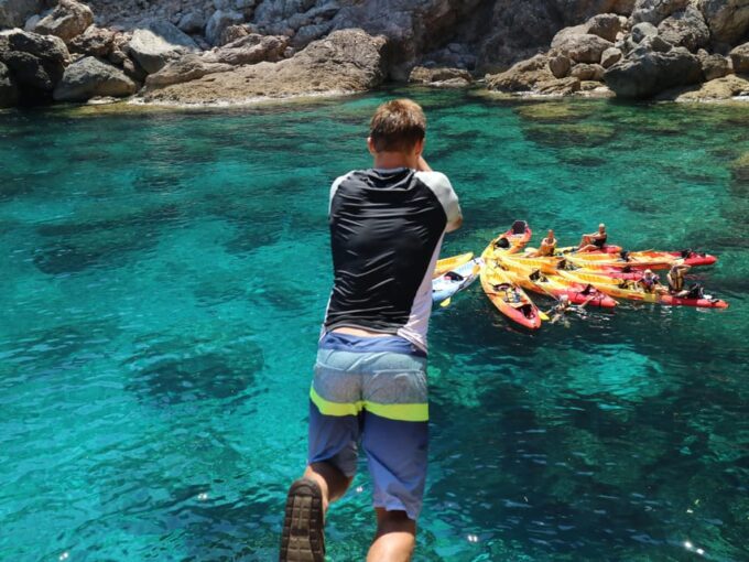 Pollença: Kayak and Coasteering Cliff Jumping - Participant Restrictions