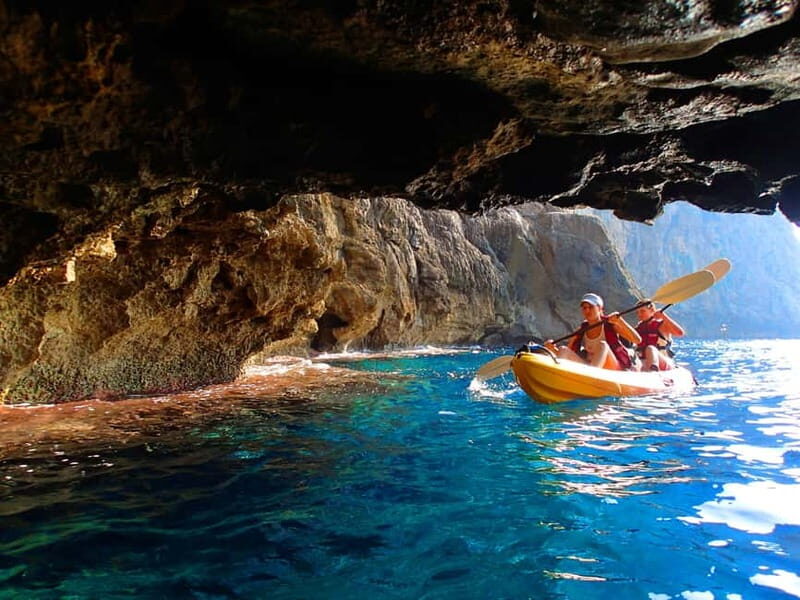 Pollença: Kayak Discovery  Snorkeling and Caves - Key Points