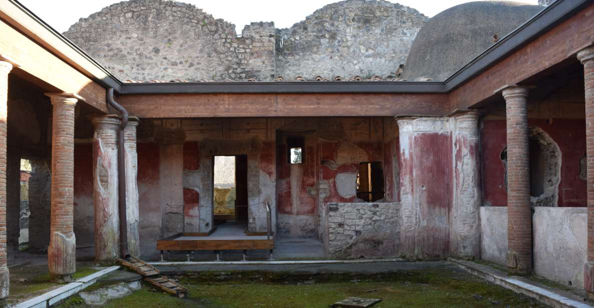 Pompei: 3-Hour Private Tour, Villa of the Mysteries & Lunch - Inclusions and Meeting Point