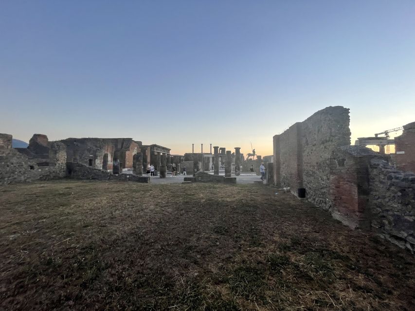 Pompeii: Afternoon to Sunset Guided Tour With Ticket - Accessibility Considerations