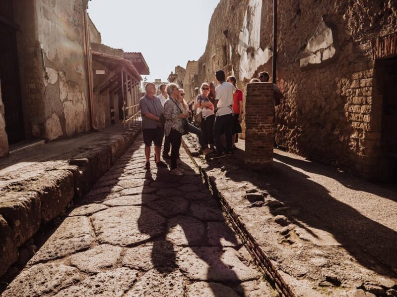 Pompeii and Herculaneum small group excursion from Sorrento - An Introduction to the Tour Experience