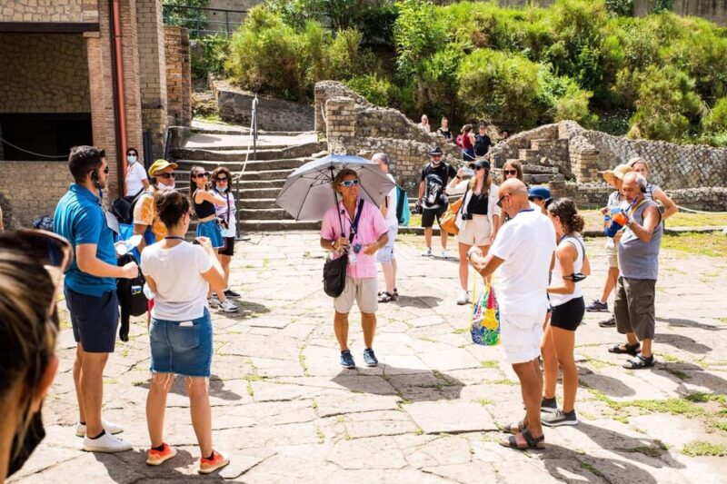 Pompeii: Group Guided Tour With Optional Tickets - Tour Inclusions and Exclusions
