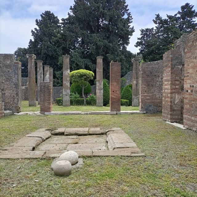 Pompeii Herculaneum and Oplontis With the Guide From Naples - Guided Tour of Pompeii
